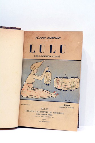 Altes buch champsaur lulu - altes,