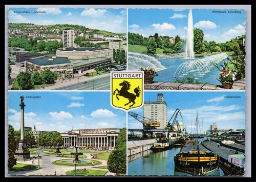 Ansichtskarte stuttgart - ansichtskarte,