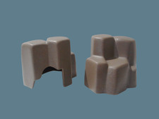 Playmobil 1x Felsen Grau