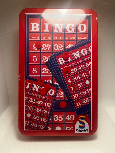 Bingo spiel metalldose - bingo,