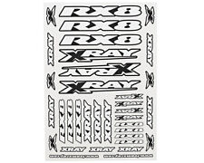 XRAY Body Sticker RX8 weiß XRA397360 RX8 2023, RX8E 2023, 