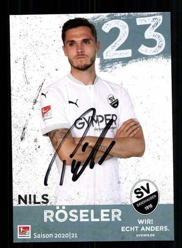 Nils röseler autogrammkarte - röseler,