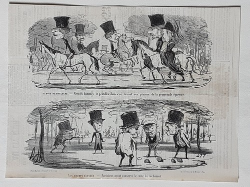 Daumier charivari 1856 - /,