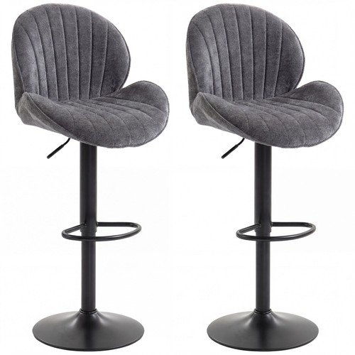 Homcom moderne barhocker 2er - moderne,