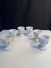 Rosenthal Classic Rose Maria Poesie 6 Eierbecher Topzustand