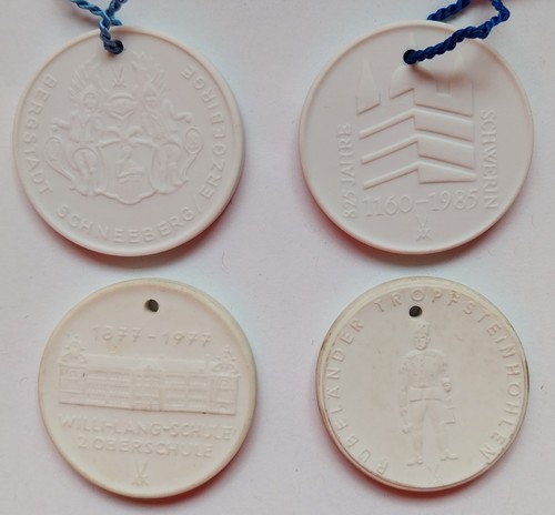 Meissen porzellan medaille - meissen, 4