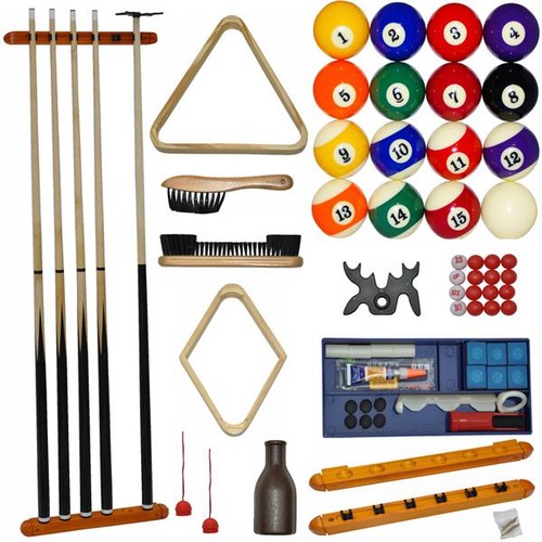 Billard komplett set - billard, zubehör