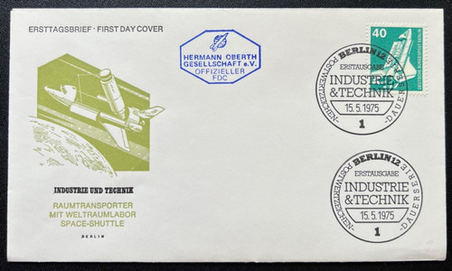 Berlin 1976 fdc mi 498 - berlin,, mi.