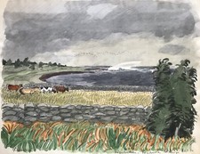 Karl Adser 1912-1995 Kühe am