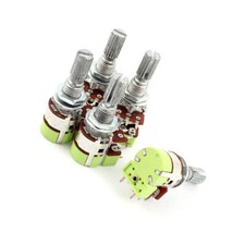 5 Stück Stereo B20K Ohm Dual Linear Taper Volumen Control Potentiometer Schalter