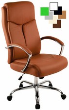 Bürostuhl Vaud Kunstleder XL Chefsessel Drehstuhl Leder Arbeitsstuhl ergonomisch