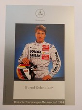 Bernd Schneider Autogrammkarte