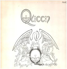 Queen Amiga Edition CREST COVER, RED LABELS Amiga Vinyl LP