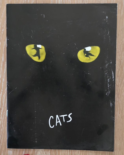 Cats musical programmheft - cats,