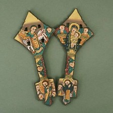 Äthiopien: Holz-Handkreuz mit