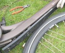 Ersatzteil E-Fahrrad Sparta F8E - Original Sparta Abdeckung Rahmen