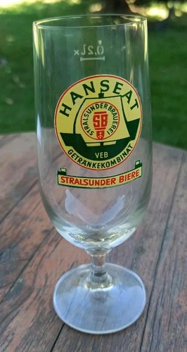 Hanseat bierglas stralsunder - hanseat, bierglas,