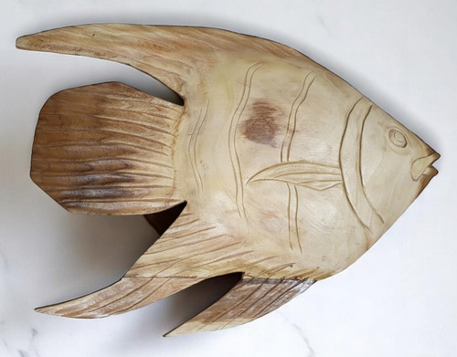 Wand fisch skulptur 80cm - wand,
