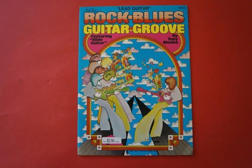 Rock blues guitar groove - guitar, (mel