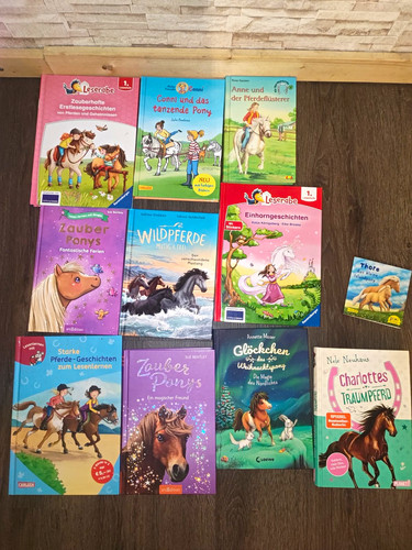Pferdebuch kinderbuch set - pferdebuch, 10