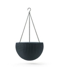 Hängeampel Rattan Optik