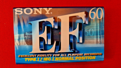 Audiokassette sony ef - audiokassette, 60