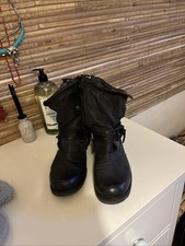 Airstep A.S.98 Gr. 41 Echt Leder Boots Stiefelette Stiefel