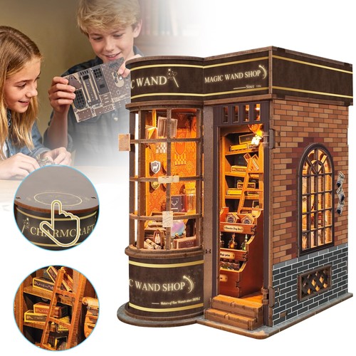 Book nook kit - diy, miniatur