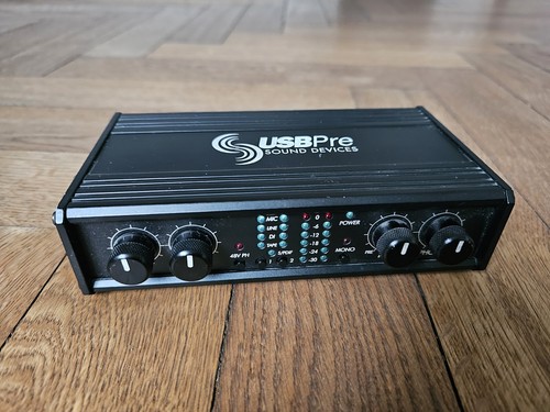 Sound devices usbpre audio - devices,