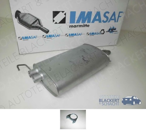 Imasaf auspuff mitteltopf für - imasaf,