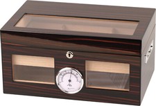 Humidor Ebony Finish hi-gloss