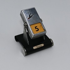 ewiger Kalender Tischkalender aus Metall Werbung