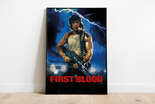 Poster artwork rambo - "rambo, first