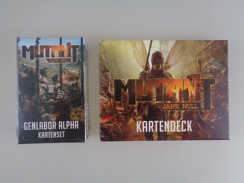 Mutant jahr null kartendeck - -,