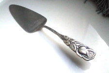 Tortenheber Punze Desi 90 Hildesheimer Rose Jugendstil antik Vintage