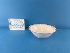 Seltmann Weiden 33363  Ascona Dekor Blau Gelb Bögen Dessertschale