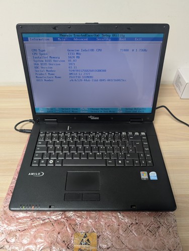Fujitsu amilo 2727 intel - li,