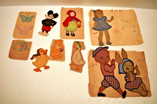 Vintage bestickt applikation - vintage,