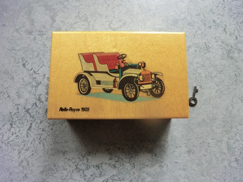 Holzspardose rolls royce - -, rolls-royce