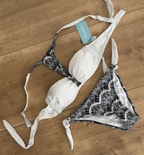 Neuer Bikini Größe S Weiß