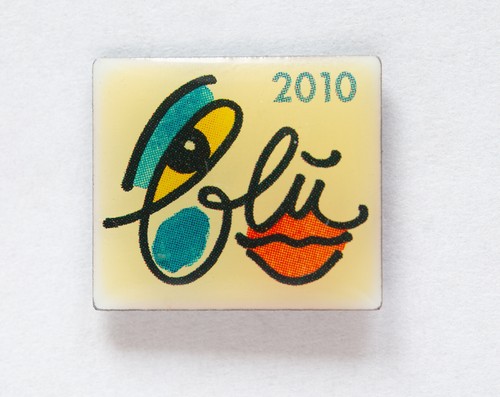 Pin logo aida - 2010, ca