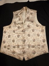 Antik Rokoko Weste Seide