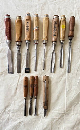 12x vintage stemmeisen - 12x,