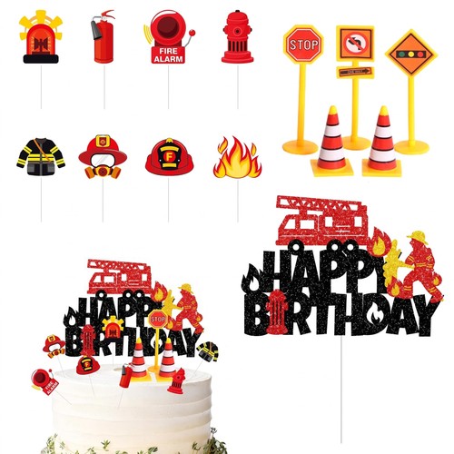 Feuerwehr geburtstag deko - feuerwehr, set