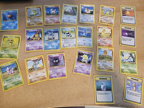 26x pokemon base set - set, karten