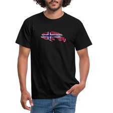 Angeln Norwegen Angelurlaub Männer T-Shirt