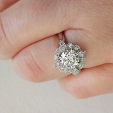 Art Deco 2,35Ct Diamant