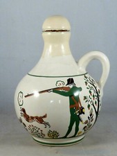 Ulmer Keramik Krug / Kanne für August Faller K.G., Waldkirch, Jagdszene