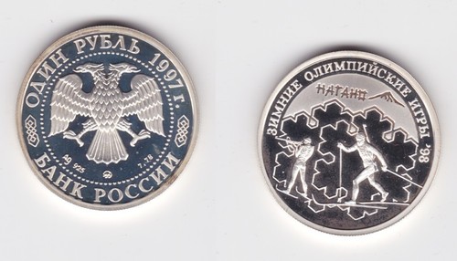 Rubel silber münze russland - rubel,