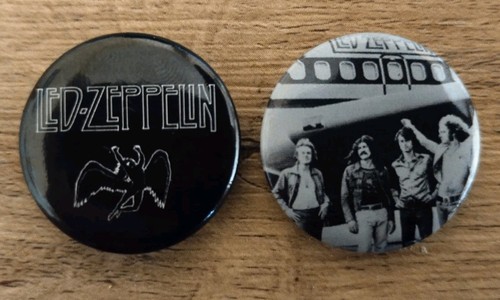 Led zeppelin anstecknadeln - zeppelin,